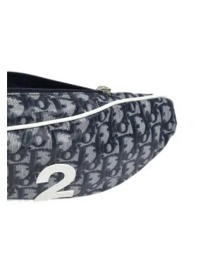 Christian Dior トロッター ベルトバッグ 2004 ブルー ビンテージ - サムネイル4