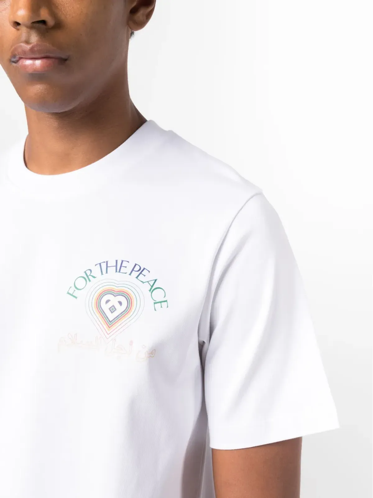 Casablanca For The Peace コットンTシャツ - 画像5