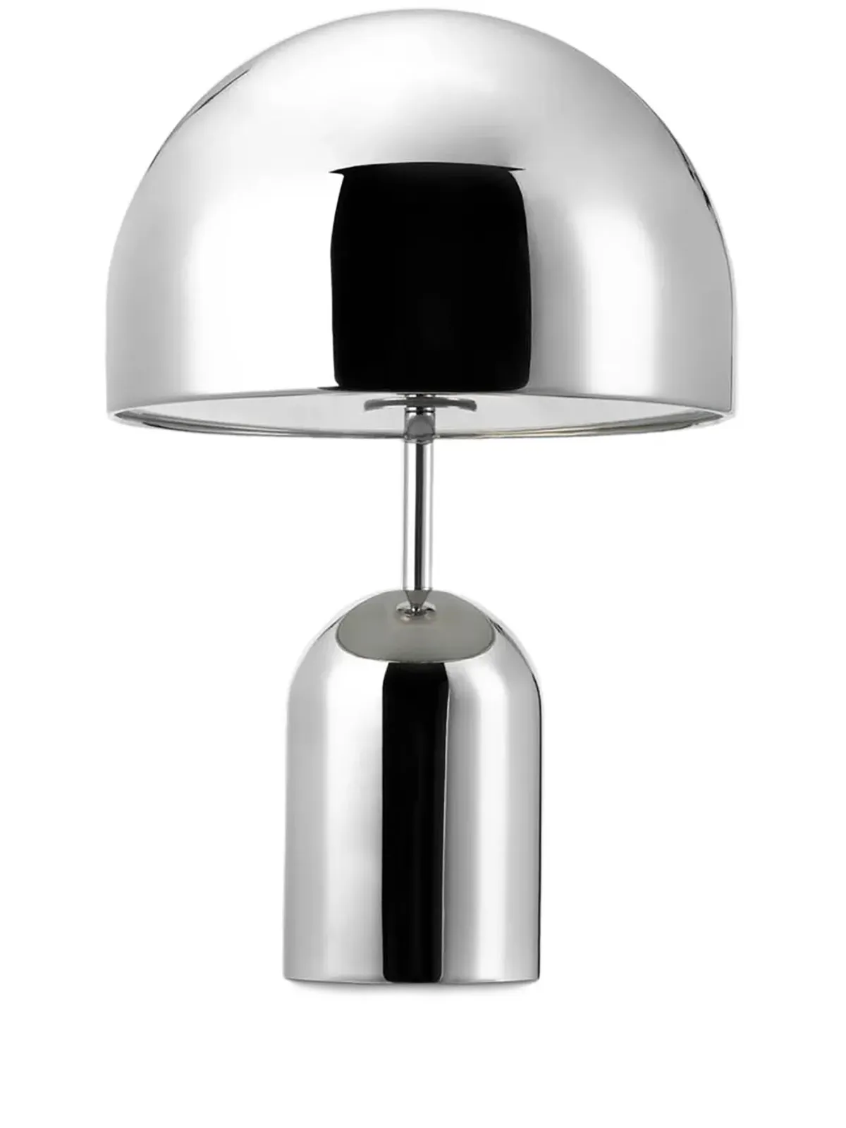 Tom Dixon ベル ポータブル テーブルランプ - シルバー - 画像1