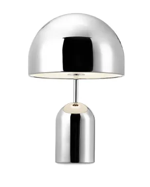 Tom Dixon ベル ポータブル テーブルランプ - シルバー - サムネイル2