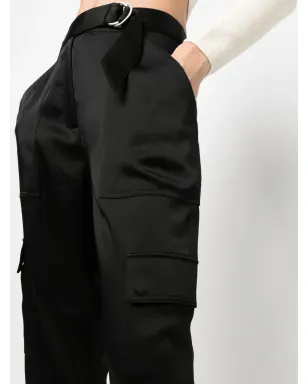 Simkhai テーパードレッグ サテンパンツ - サムネイル5