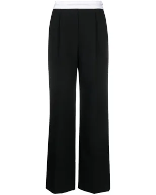 Alexander Wang ロゴ入りウエストバンドのストレートパンツ - サムネイル1