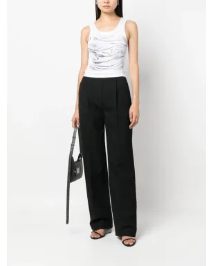 Alexander Wang ロゴ入りウエストバンドのストレートパンツ - サムネイル2