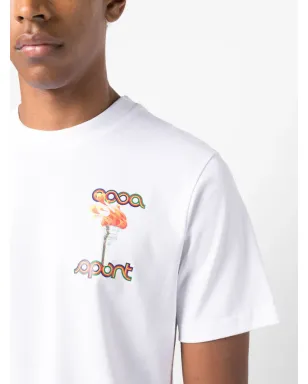 Casablanca ラ・フラム・デュ・スポーツ Tシャツ - サムネイル5