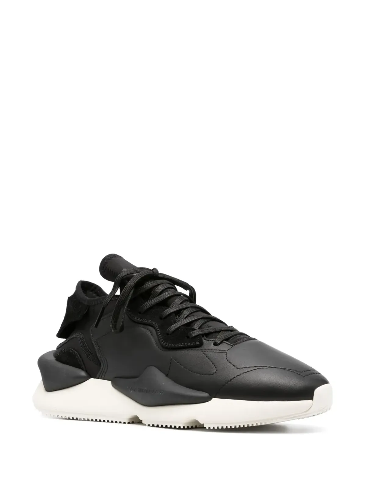 Y-3 Kaiwa ブラック/オフホワイト スニーカー - 画像2