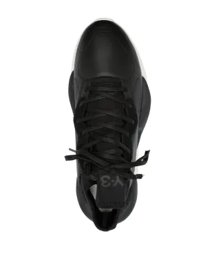 Y-3 Kaiwa ブラック/オフホワイト スニーカー - サムネイル4