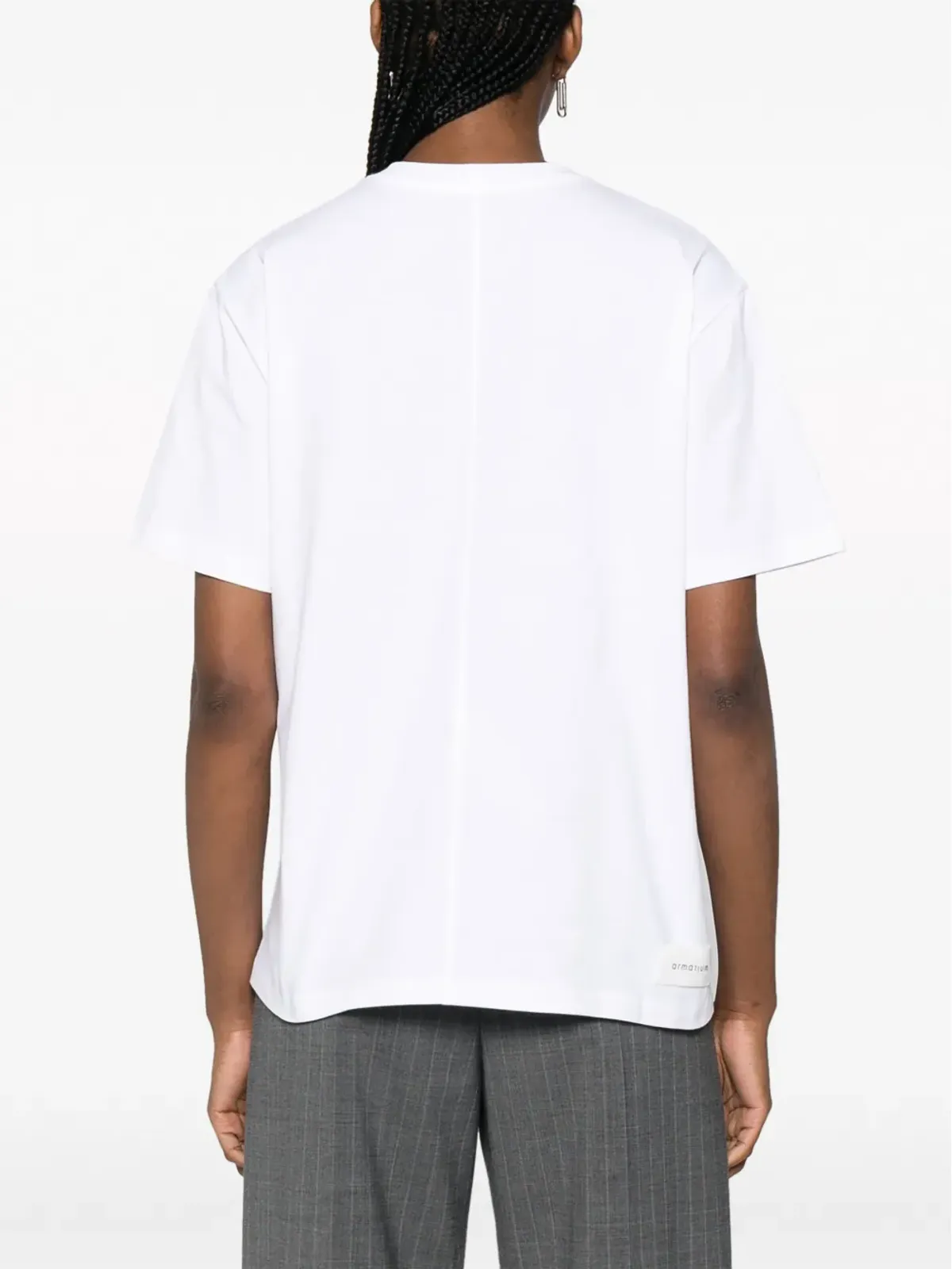 ARMARIUM 丸首コットンTシャツ - 画像4