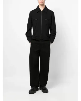Yohji Yamamoto ジップアップ ウール シャツジャケット - サムネイル2