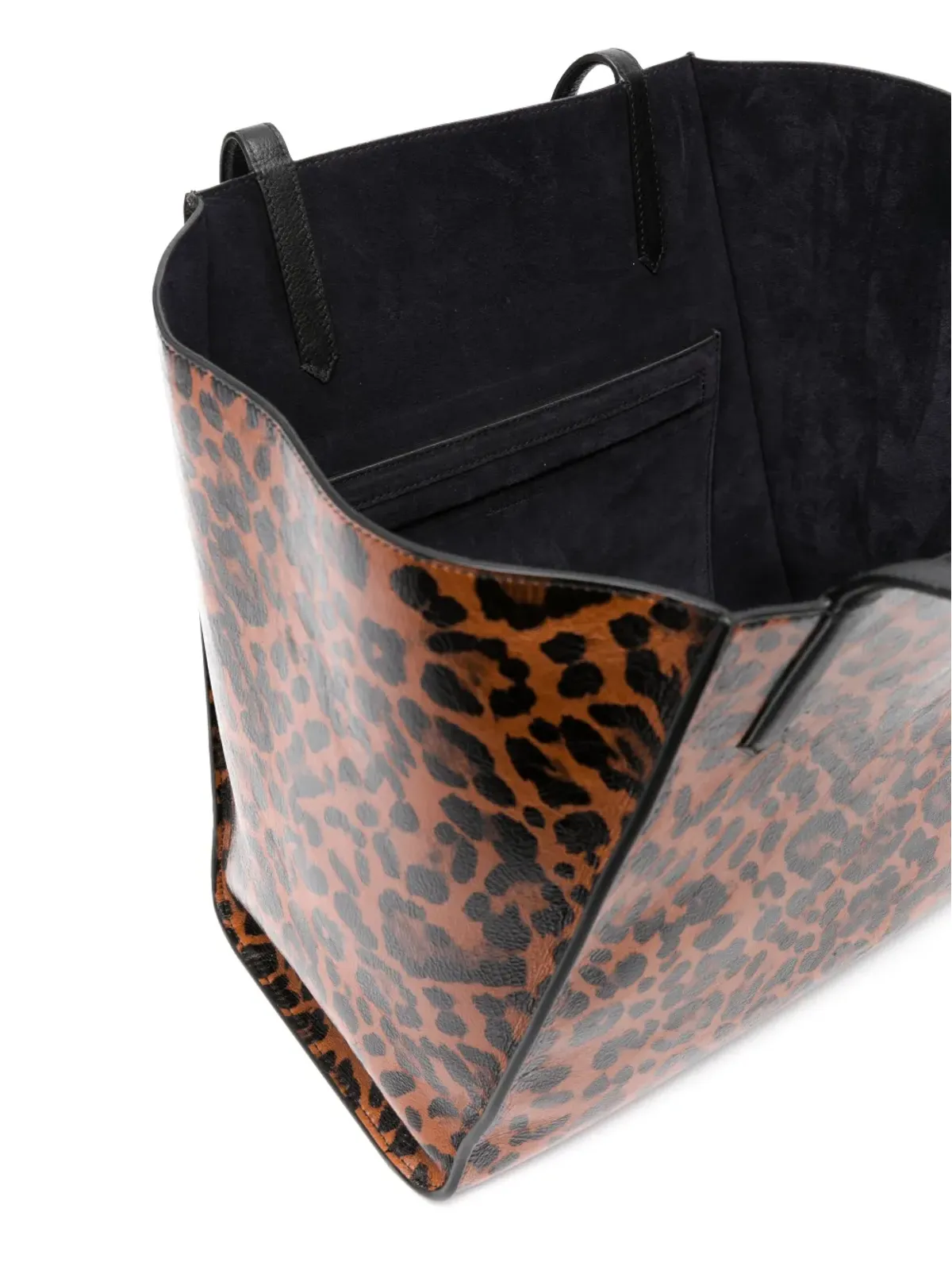 Zadig&Voltaire Le Borderline leopard-print tote bag - ブラウン - 画像5