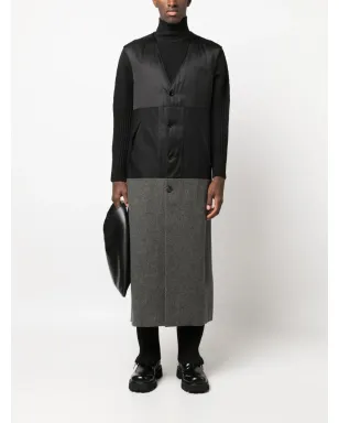 MM6 Maison Margiela ツートーン ウール ジレ - サムネイル2