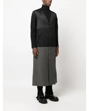 MM6 Maison Margiela ツートーン ウール ジレ - サムネイル3