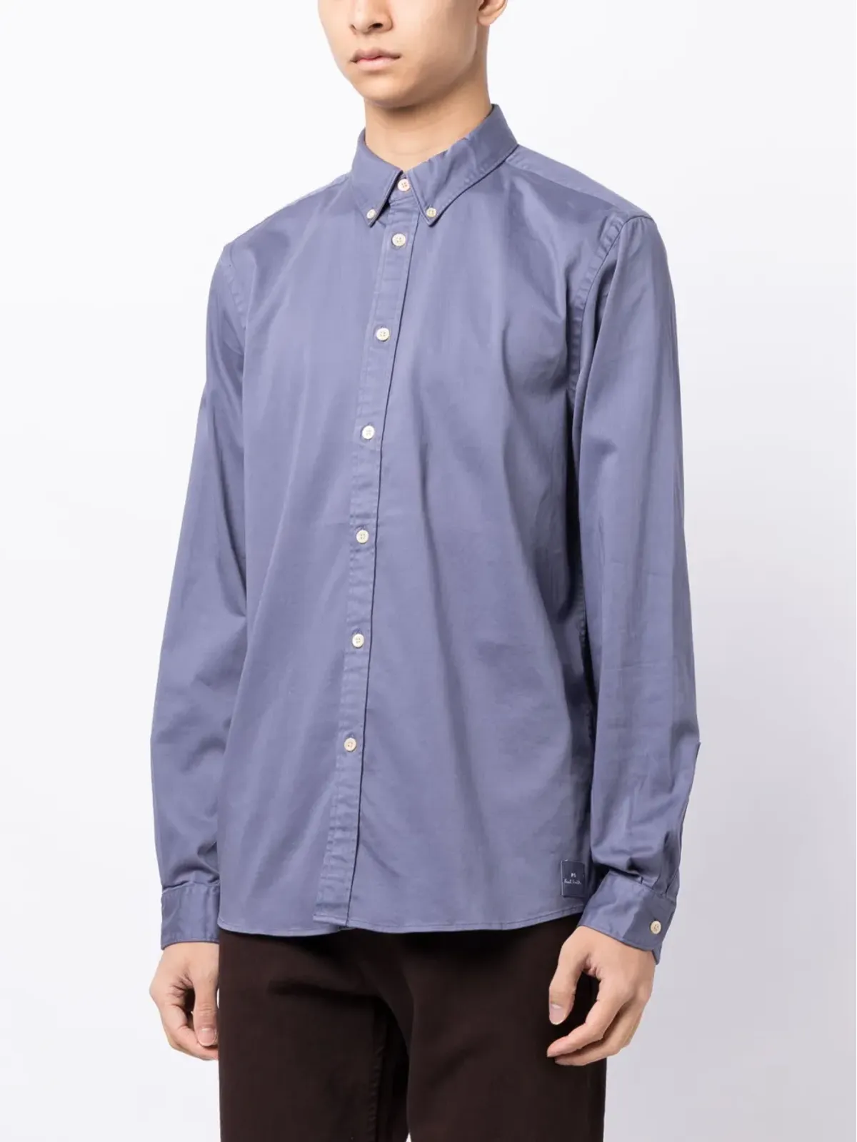 PS Paul Smith ボタンダウンカラー長袖シャツ - 画像3