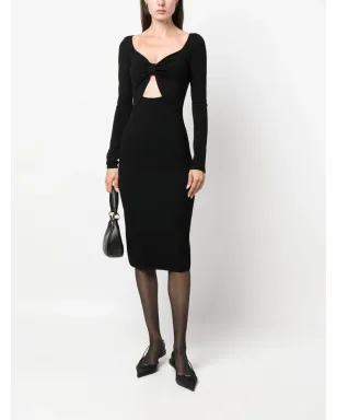 Giambattista Valli カットアウトミディドレス - サムネイル2
