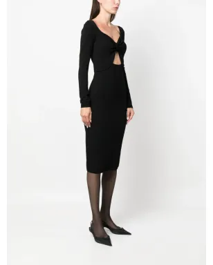 Giambattista Valli カットアウトミディドレス - サムネイル3