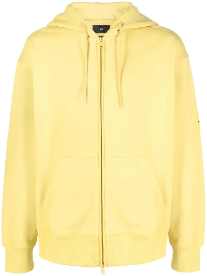Y-3 Y-3 ロゴパッチ付きオーガニックコットンフーディの商品画像