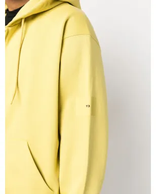 Y-3 ロゴパッチ付きオーガニックコットンフーディ - サムネイル5