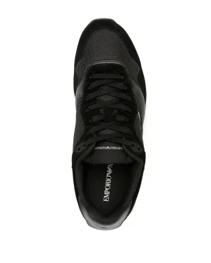 Emporio Armani メッシュパネル ローカットスニーカー - サムネイル4