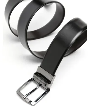Emporio Armani スムースグレインレザーベルト - サムネイル2