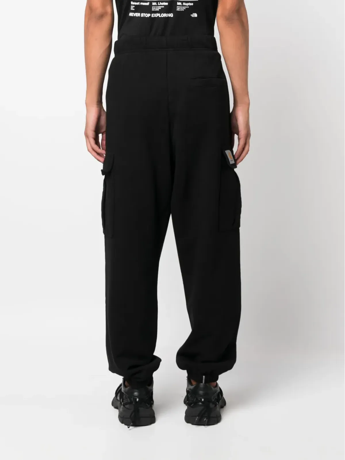 Carhartt WIP ロゴパッチ付きコットンカーゴパンツ - 画像4