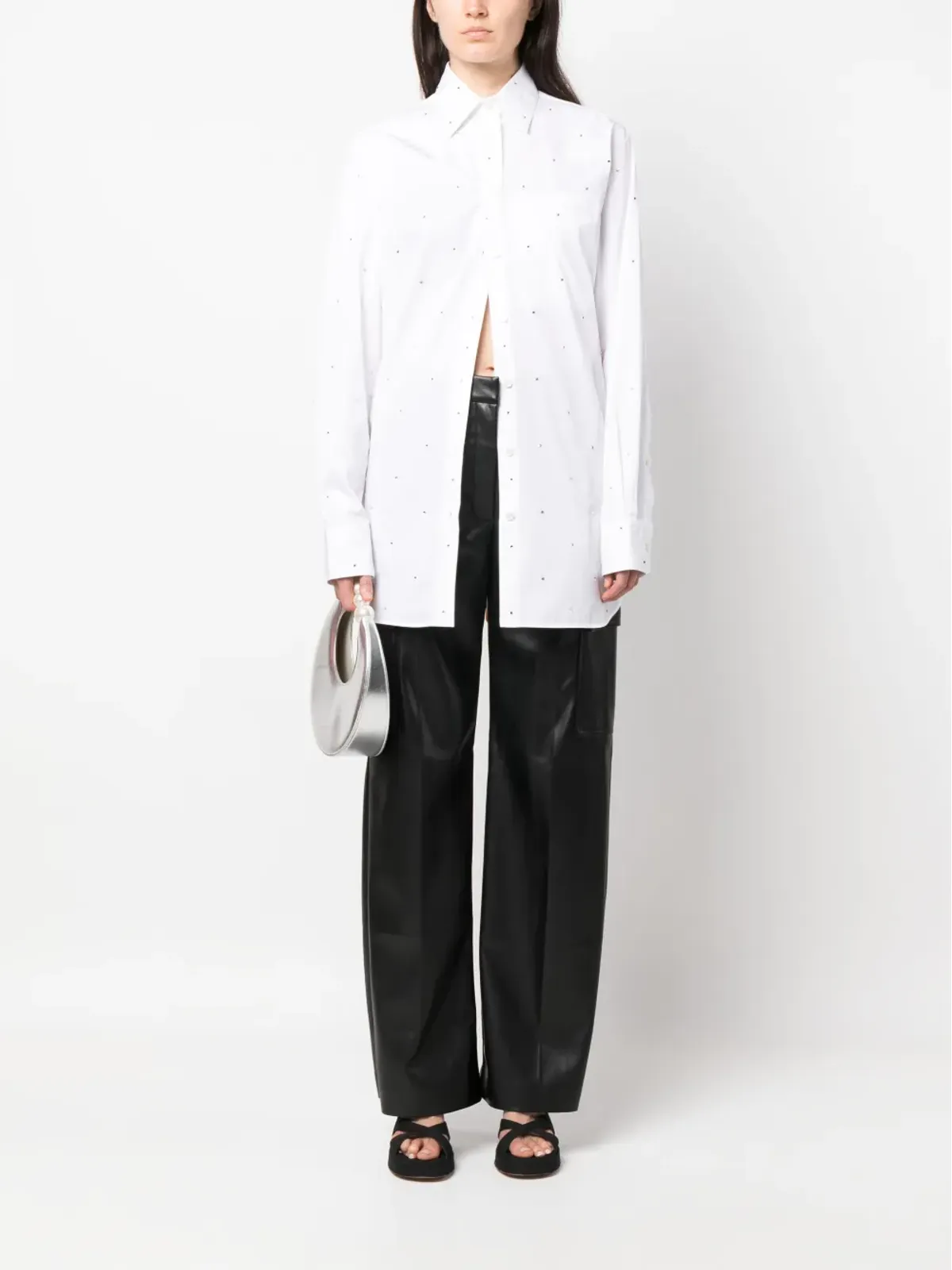 Stella McCartney カーゴポケット付きストレートレッグパンツ - 画像2
