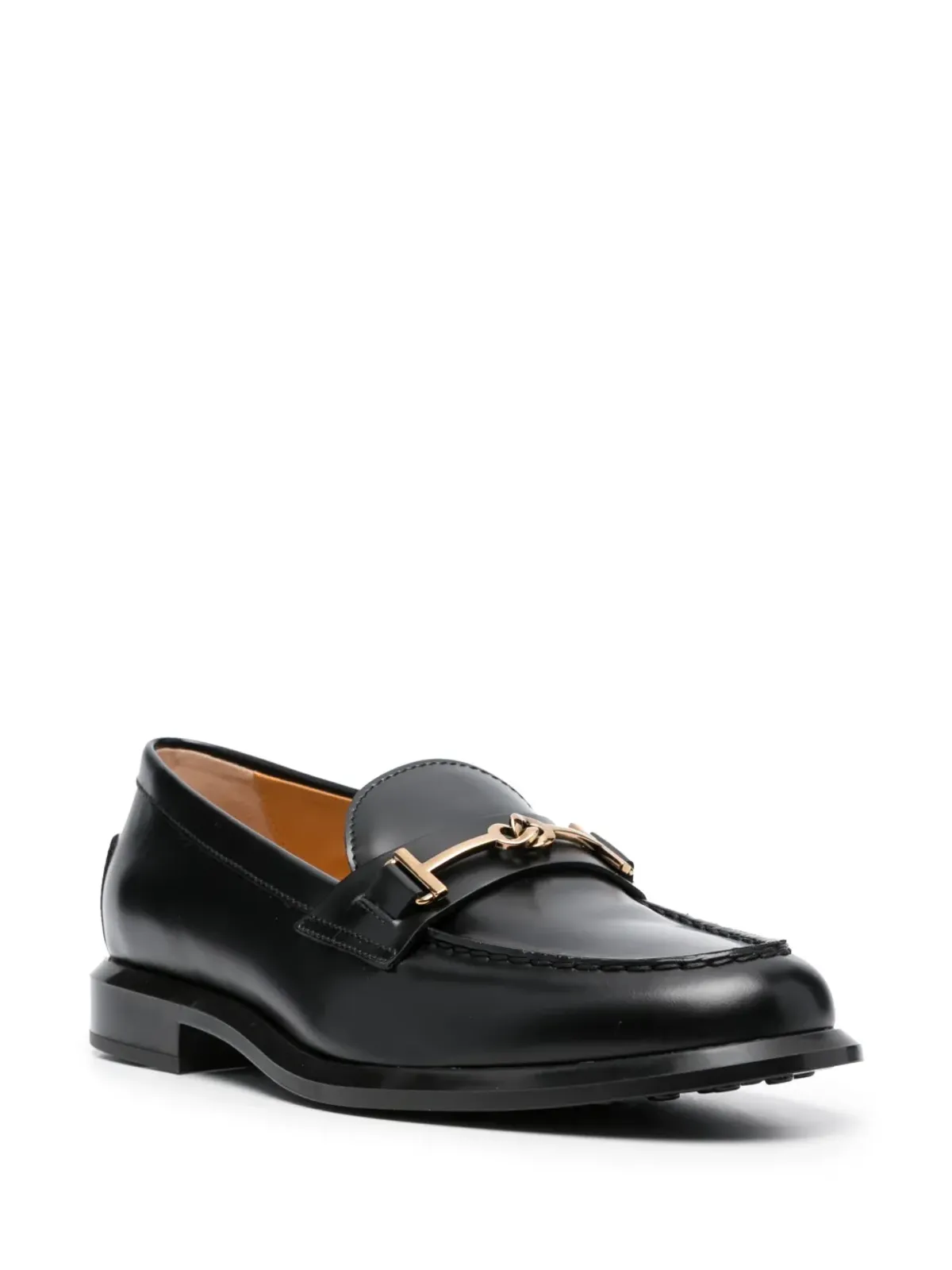 Tod's ハードウェアディテール ポリッシュド ローファー - 画像2