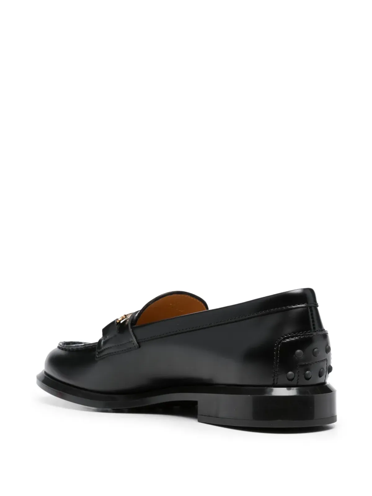 Tod's ハードウェアディテール ポリッシュド ローファー - 画像3
