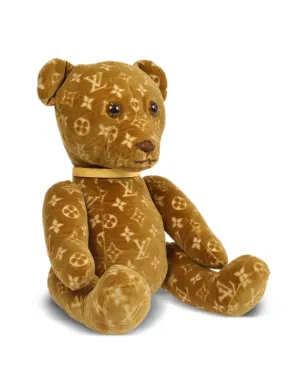 Louis Vuitton Vintage モノグラム・ドゥドゥ テディベア ぬいぐるみ ブラウン - サムネイル3