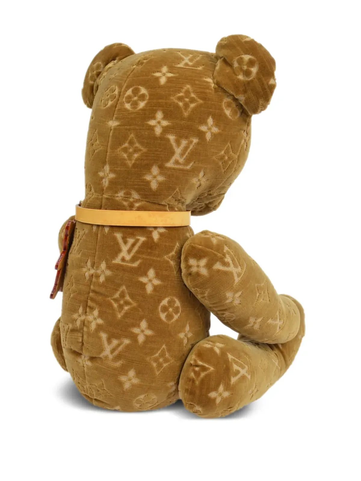 Louis Vuitton Vintage モノグラム・ドゥドゥ テディベア ぬいぐるみ ブラウン - 画像4