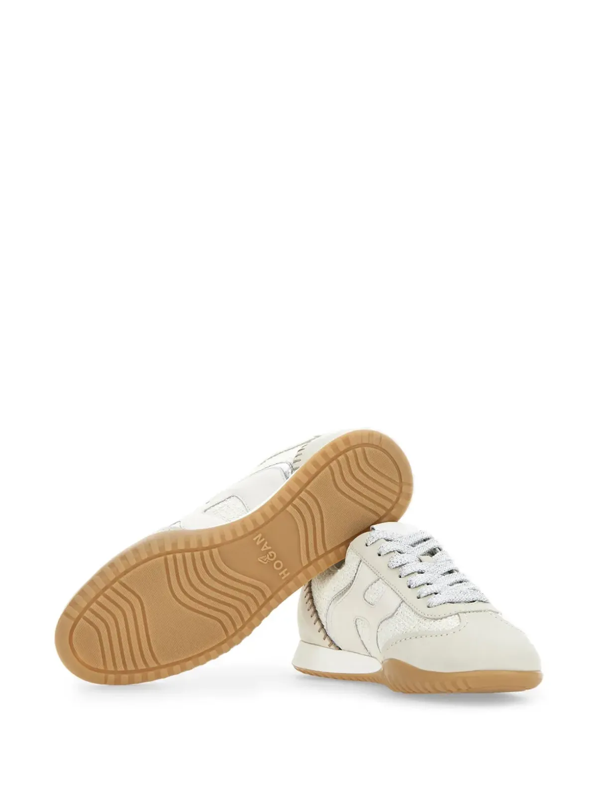 Hogan Olympia-Z nubuck leather sneakers - White - 画像5