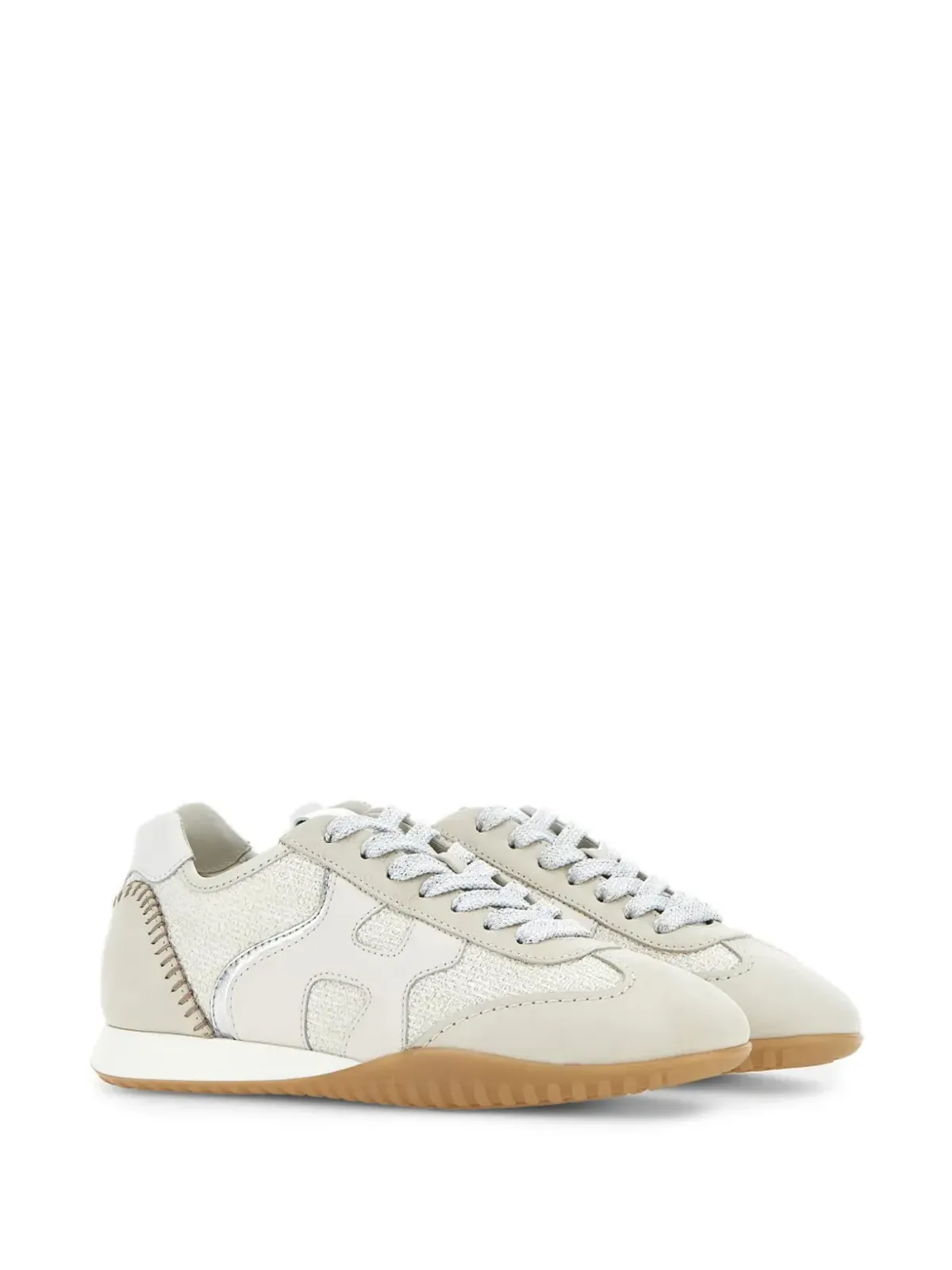 Hogan Olympia-Z nubuck leather sneakers - White - 画像2