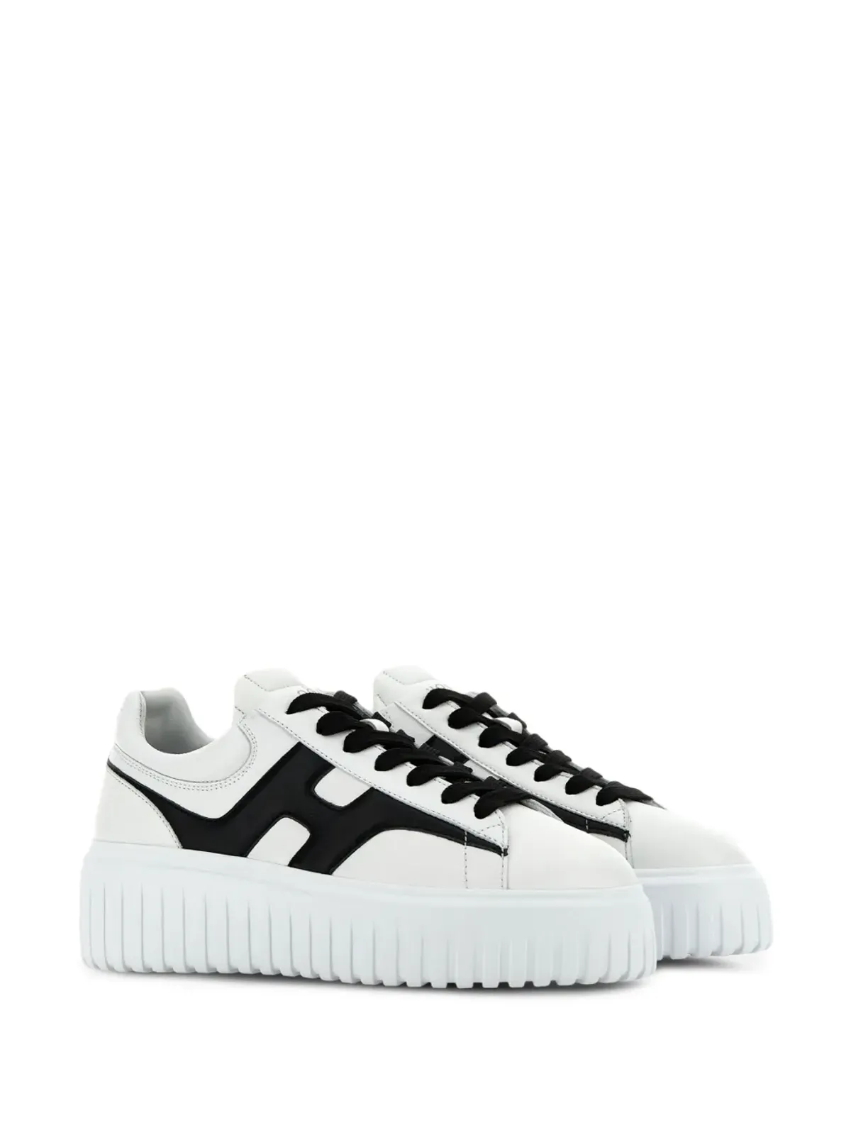 Hogan H-Stripes プラットフォームスニーカー - 画像2