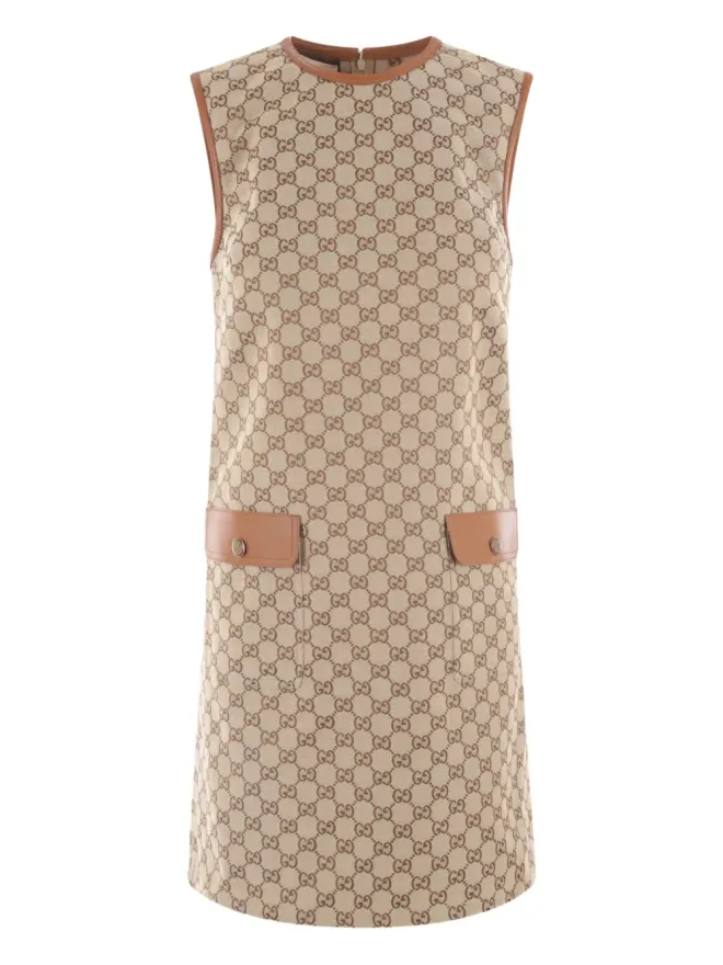 Gucci Gucci GG Supreme ノースリーブミニドレスの商品画像