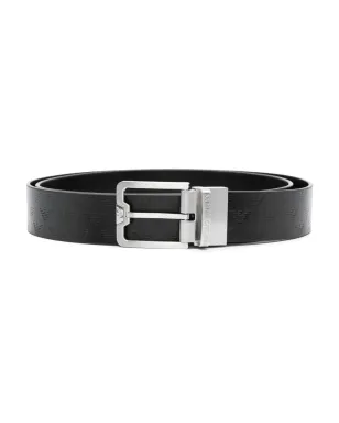 Emporio Armani バックル留めレザーベルト - サムネイル1