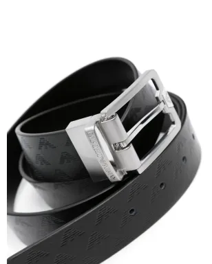 Emporio Armani バックル留めレザーベルト - サムネイル2