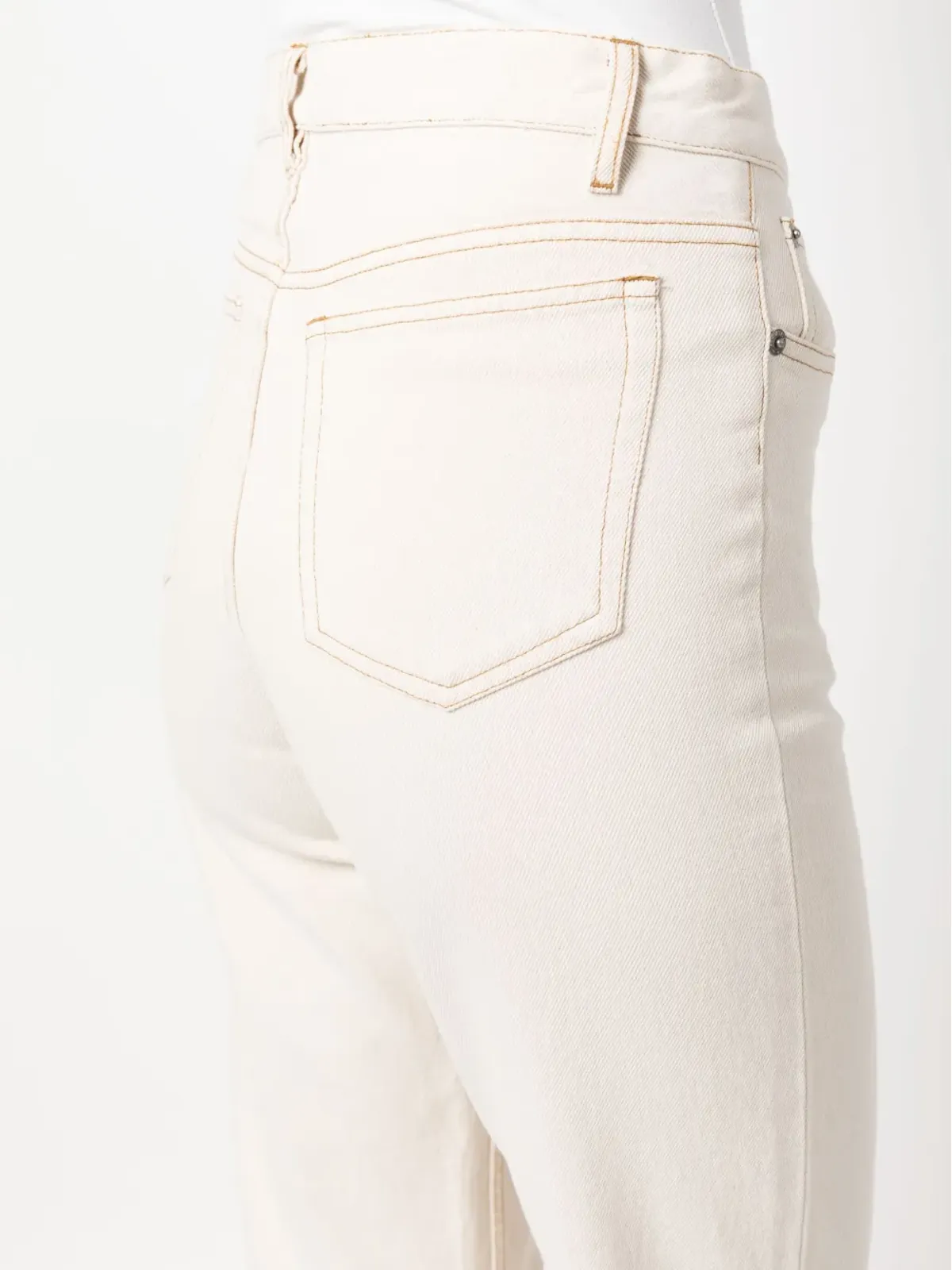 A.P.C. ストレートレッグ クロップドジーンズ - 画像5