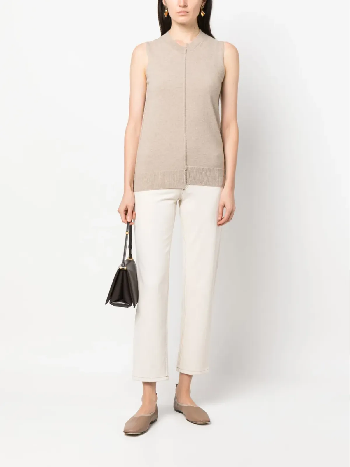 A.P.C. ストレートレッグ クロップドジーンズ - 画像2