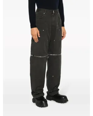 Givenchy ジップディテールのストレートカットパンツ - サムネイル3