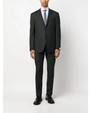 Corneliani シングルブレスト ウールスーツ グレー - サムネイル2