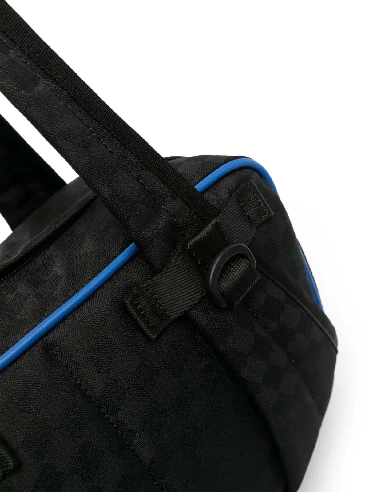 Ader Error Rei checked tote bag - Black - 画像4