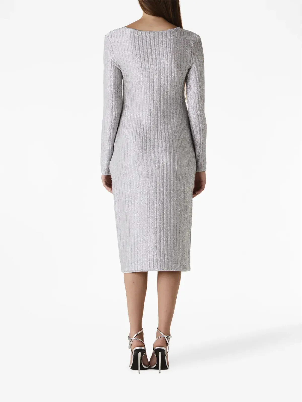 TOM FORD カットアウトディテールのリブニットドレス - 画像2