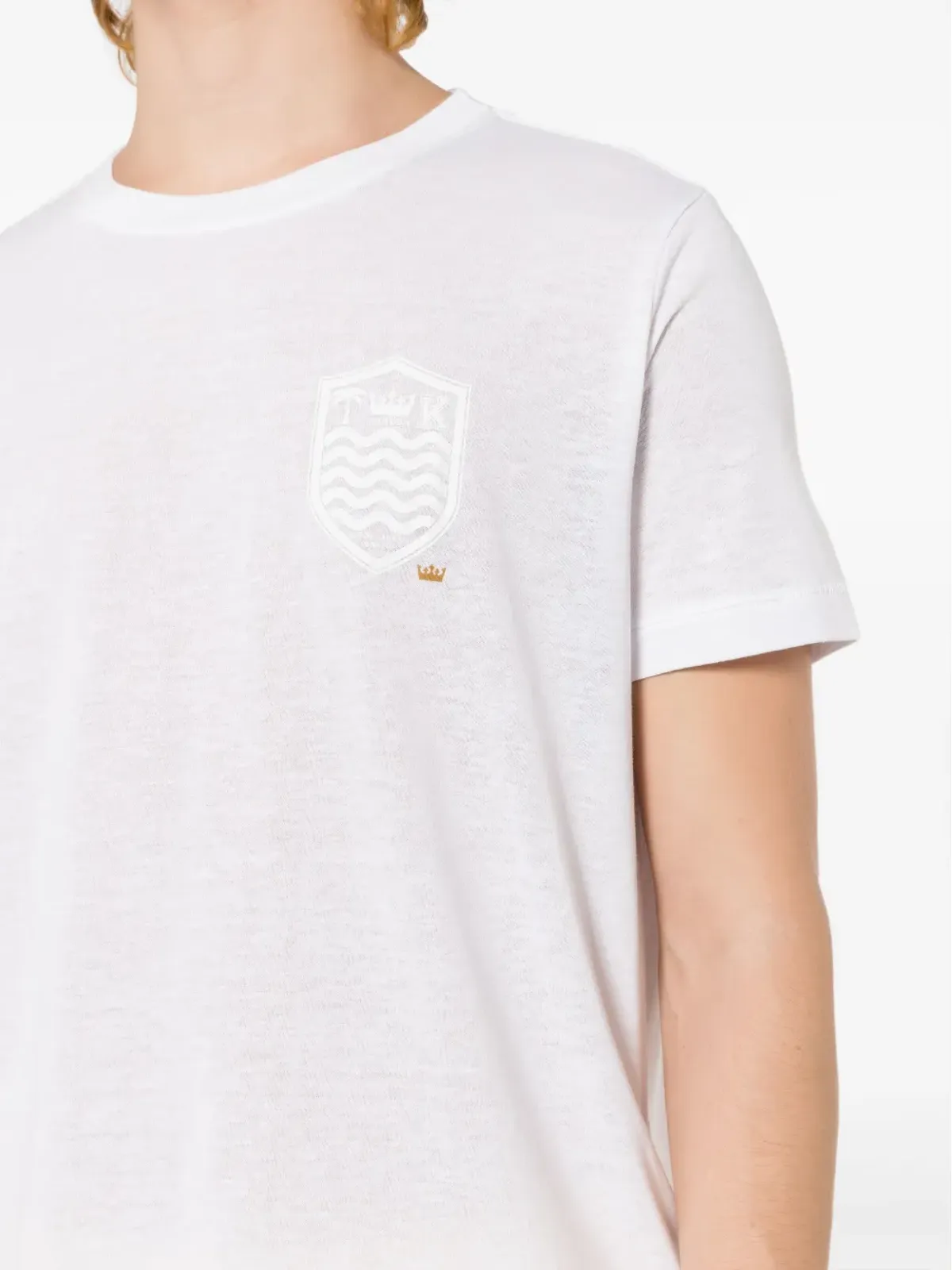 Osklen Brasão crew-neck T-shirt - White - 画像5