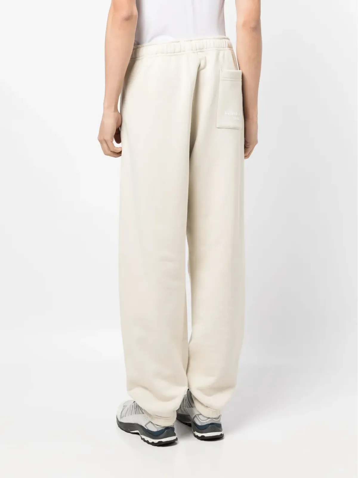 Stone Island ロゴアップリケ コットン トラックパンツ - 画像4