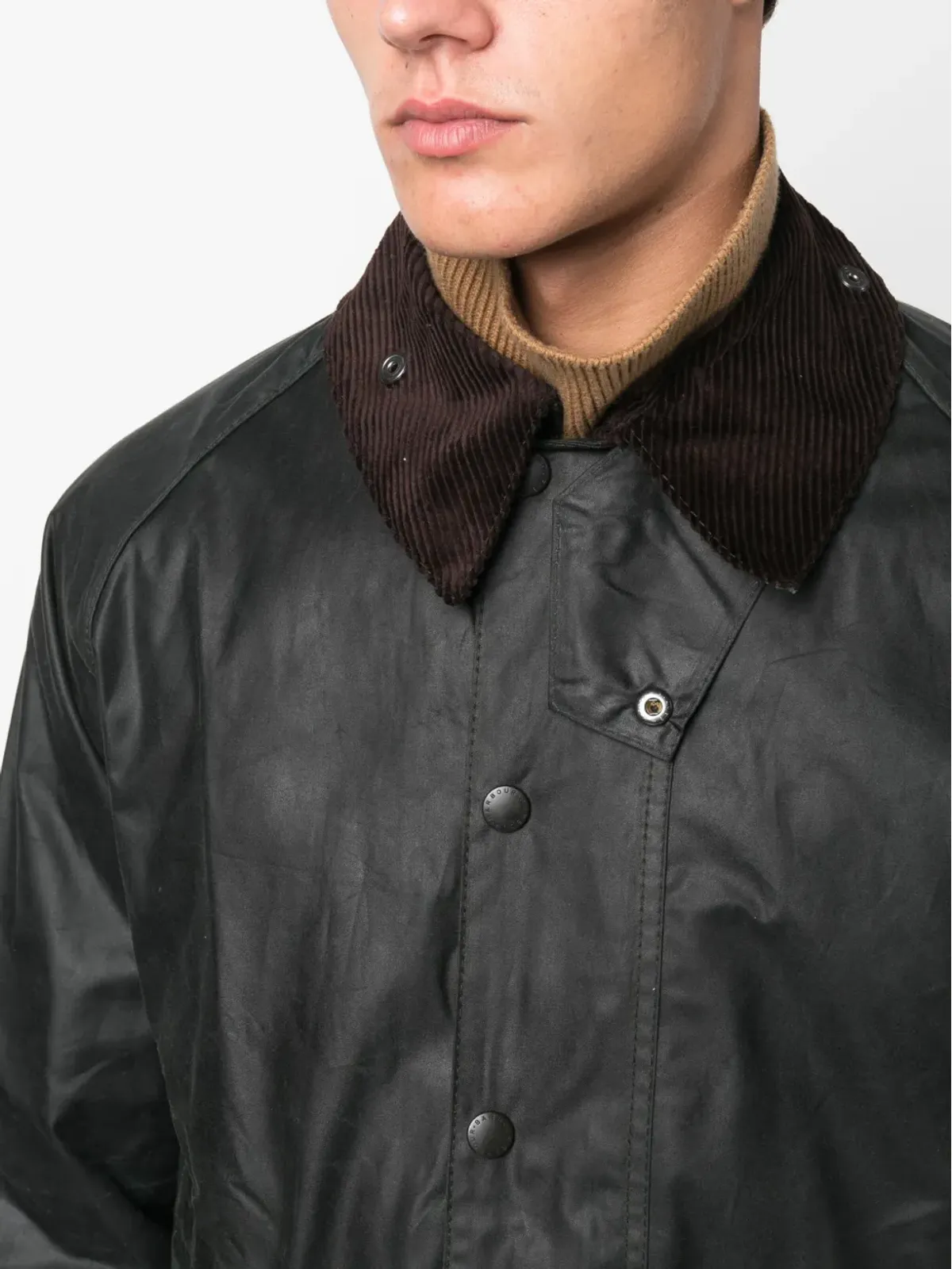 Barbour ワックスジャケット - 画像5