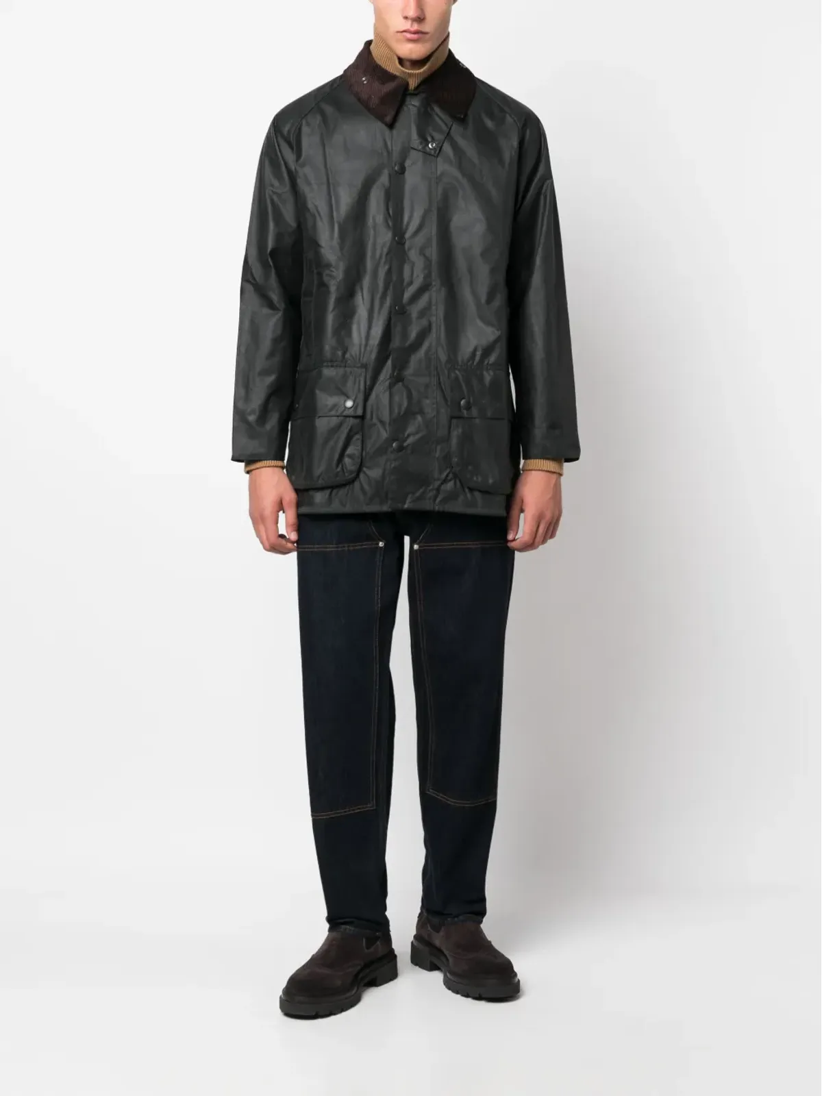 Barbour ワックスジャケット - 画像2