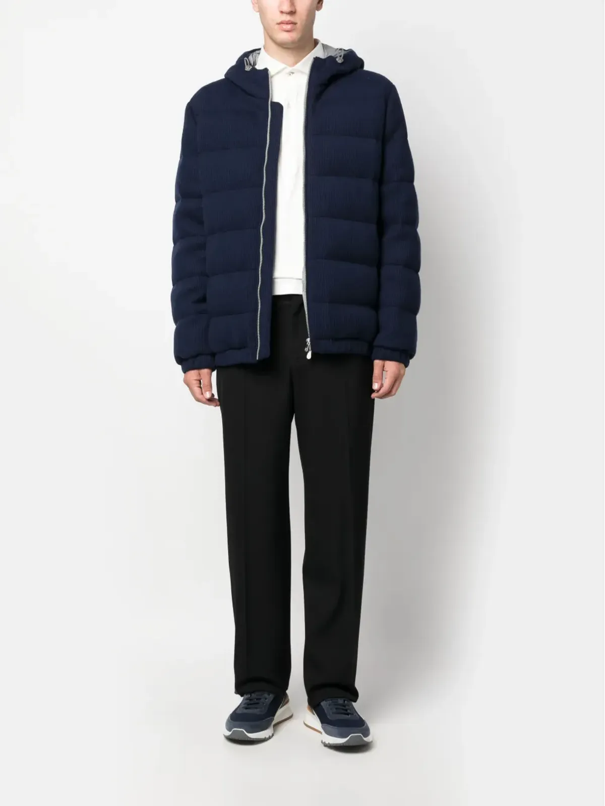 Brunello Cucinelli カシミア ダウンジャケット - 画像2