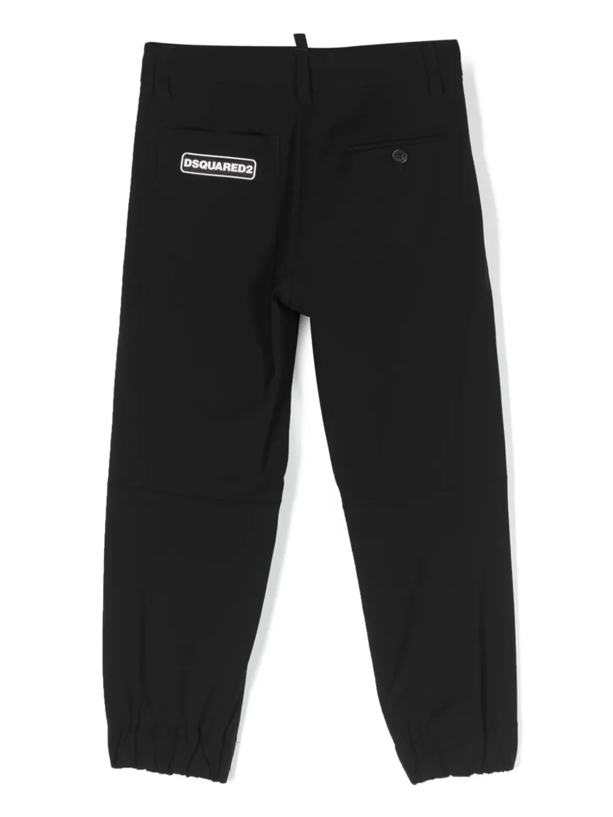 DSQUARED2 KIDS テーパード ヴァージンウール トラウザーズ - 画像2