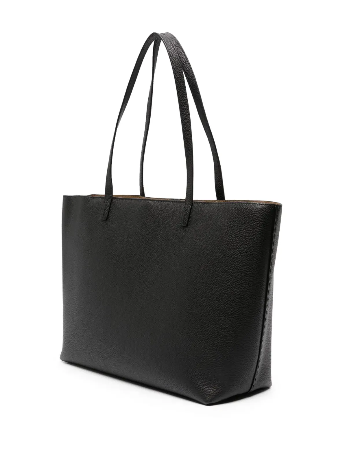 Tory Burch McGraw レザー トートバッグ - ブラック - 画像3