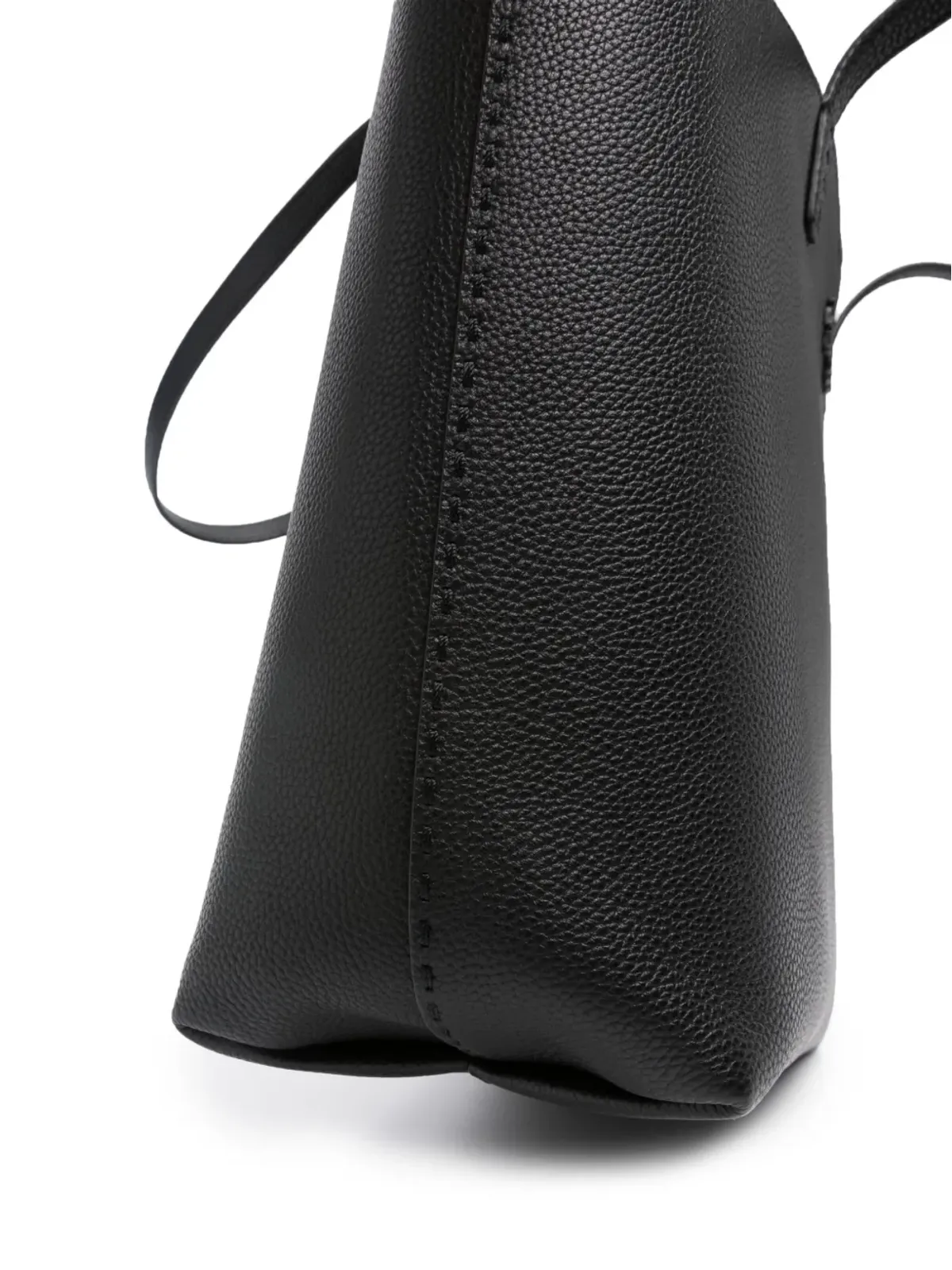 Tory Burch McGraw レザー トートバッグ - ブラック - 画像4