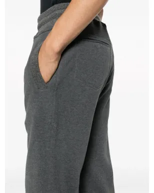 Brunello Cucinelli メランジ風ドローコードウエストパンツ - サムネイル5