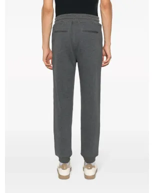 Brunello Cucinelli メランジ風ドローコードウエストパンツ - サムネイル4